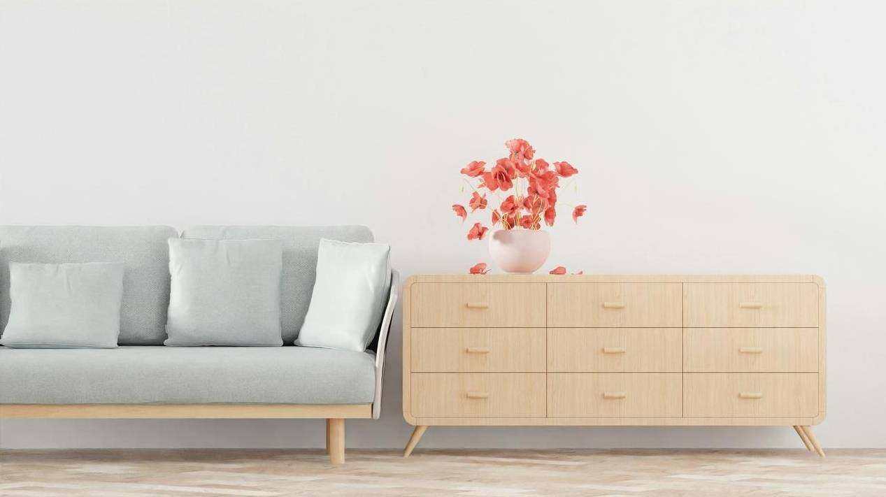 Modular sofa detail
